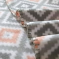 thumbnail image 5 of Mainstays Cozy Fleece Throw Blanket, Geo 50" x 60", All Ages, 5 of 6