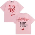thumbnail image 1 of Camiseta de la cantante Kenia Os 2026, camisetas extragrandes de Hip Hop, camiseta de algodón de manga corta para hombres y mujeres, adolescentes,Pink,XS, 1 of 5