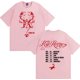 thumbnail image 1 of Camiseta de la cantante Kenia Os 2026, camisetas extragrandes de Hip Hop, camiseta de algodón de manga corta para hombres y mujeres, adolescentes,Pink,M, 1 of 5