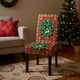 thumbnail image 4 of Oioii Christmas Chair Protector Cover Stretch Removable Washable Chair Seat Protector Cover Christmas Seat Slipcover for Home Hotel Dining Room Banquet Wedding Party, 4 of 6