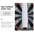 thumbnail image 5 of 6 Count Steel Tip Darts Accessories Flights Tail Different Color Tails Child, 5 of 8