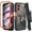 Deer, variant on Designed for Samsung Galaxy A55 5G 2024 Case with Belt Clip Holster, Built-in Screen, Anti-Drop, Shockproof, with Kickstand, Heavy Duty Protection (Black)