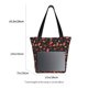 thumbnail image 3 of Fotbe BBQ Bolsa de Playa con Estampado, Bolsa de Hombro, Bolsa de Mano Espaciosa, Bolsa de Viaje Ligera, Bolsa de Compras Versátil, 3 of 6