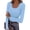 Light Blue, variant on PRETTYGARDEN Womens Long Sleeve Tops Casual Fall Fashion Lace Square Neck Fitted Ribbed Knit Tee Shirts Winter Clothing