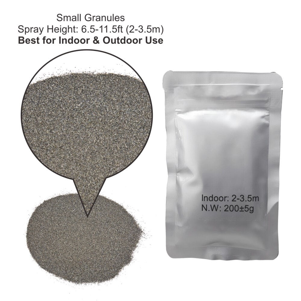 Cold Spark Machine Powder 7.05oz/bag, Premium Small Granules Ti Powder 6.5-11.5ft Height Effects for DJ Stage Party Wedding Show Ceremony Celebrations, Great for Indoor & Outdoor Use (10 Bags)