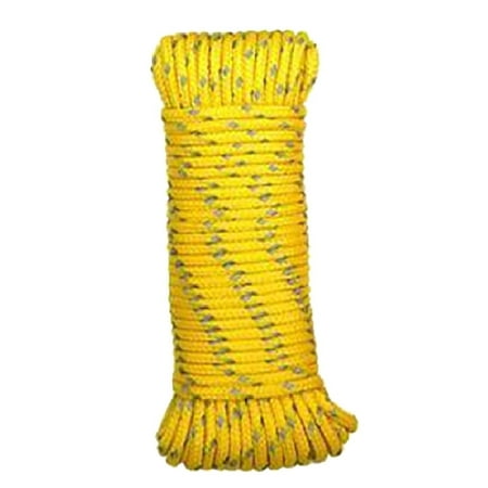 

2PC Baron Baron 63515 Diamond Braided Rope Polypropylene Yellow