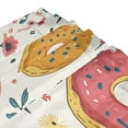thumbnail image 3 of Yayeee Shower Curtain with Hooks 72"x72" Waterproof Fabric Bathroom Hanging Decor, Pink Donut, 3 of 5