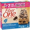 Fiber One Chewy Bars, Oats & Chocolate, 7 oz box (Pack of 2)