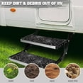 thumbnail image 5 of Yuyamidu Cobweb RV Step Covers Halloween RV Stair Covers 4 Pack RV Step Carpet Rug Non-Slip Camper Step Covers for Mobile Home, Camper Accessories, Black, 5 of 7