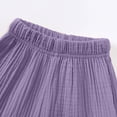 thumbnail image 7 of PIWHJQK Boys Girls Long Pants Loungewear Pants Kids Solid Cotton Gauze Pants Repellent Lightweight Long Pants, 7 of 7