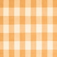 thumbnail image 1 of Ahgly Company Indoor Square Checkered Orange Modern Area Rugs, 5' Square, 1 of 1
