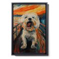 thumbnail image 2 of Hudo Funny Scream Collie Dog Poster Wall Art Decor Collie Dog Canvas Wall Art - Inspirational Wall Decor - Cute Gifts For Boyfriend, 2 of 5