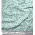 thumbnail image 1 of Soimoi Viscose Chiffon Fabric Flower Artistic Printed Fabric 1 Yard 42 Inch Wide, 1 of 1