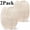 2 PCS Beige, variant on Pop Up Hamper, 2 PCS Mesh Pop Up Laundry Hamper, Foldable Mesh Laundry Basket with Space-Saving Design for Home, Dorm, Travel & Storage - Black