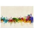 thumbnail image 1 of Great BIG Canvas | Rolled Michael Tompsett Poster Print entitled Istanbul Turkey Skyline, 1 of 4