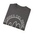 thumbnail image 3 of Torres Del Pane Chile Illustration Gift Retro Outdoors Graphic Saying Men Women Unisex Garment-Dyed T-shirt, 3 of 4