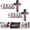 2pcs, variant on Blessed Jesus Edition Cross Emblem Metal Badge - Cross for Cars,We The People Edition Car Emblem,Heavy Duty 3D CrossEmblem for Cars,Christian Patriotic Jesus Car Accessories for Truck SUV Motorcycle