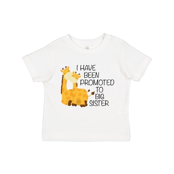 Inktastic I Have Been Promoted to Big Sister Girls Toddler T-Shirt
