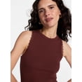 thumbnail image 5 of Scenario Women's Ribbed Tank Top with Lace Trim, Sizes XS-XXXL, 5 of 6