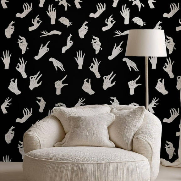 Gothic Hands Wallpaper