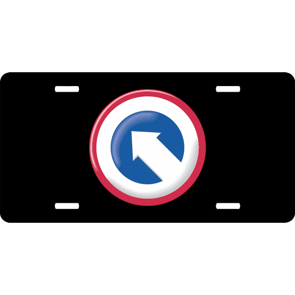 U.S. Army 1st Support Command License Plate