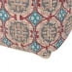 Amelia Handcrafted Fabric Pouf, Multicolored