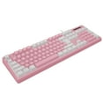 thumbnail image 1 of Mechanical Keyboard Light-transmitting Universal Gaming Keyboards Anti-oil Anti-skidding 104-Keys Mechanical Keyboard for USB Desktop Keypad Office Type 2, 1 of 6