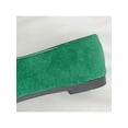 thumbnail image 6 of Fangasis Womens Flat Shoes Anti-Slip Casual Shoe Comfort Flats Work Lightweight Pumps Green 5.5, 6 of 8