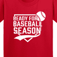 thumbnail image 4 of Inktastic I'm Ready for Baseball Season Youth T-Shirt, 4 of 5