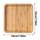 thumbnail image 3 of Bandeja de Bambú para Aperitivos | Bandeja de Madera Amarilla para Servir Frutas y Aperitivos | Bandeja Pequeña de Madera Multitamaño para Cocina, Comedor o Fiesta | Juego de 1 Pieza, 3 of 7
