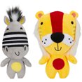 thumbnail image 2 of Animal Planet Plush Dog Toys (3 Pack ) 1 Each Bear, Lion, Zebra 9" x 6", 2 of 7