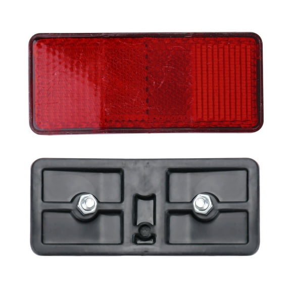 Bicycle Rack Tail Safety Caution Warning Reflector Disc Panier Rear Reflective Cat Eye Bike Lights