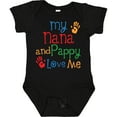 thumbnail image 3 of Inktastic Nana and Pappy Love Me Boys or Girls Baby Bodysuit, 3 of 5