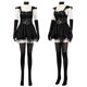 thumbnail image 3 of Disfraz de Edward para mujer, disfraz de cosplay negro, disfraz de fantasía para mujer, traje de fiesta de carnaval y Halloween, 3 of 5