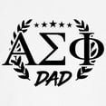 thumbnail image 3 of CafePress - Alpha Sigma Phi Greek Dad Baseball Jersey - Cotton Baseball Jersey, 3/4 Raglan Sleeve Shirt, 3 of 4