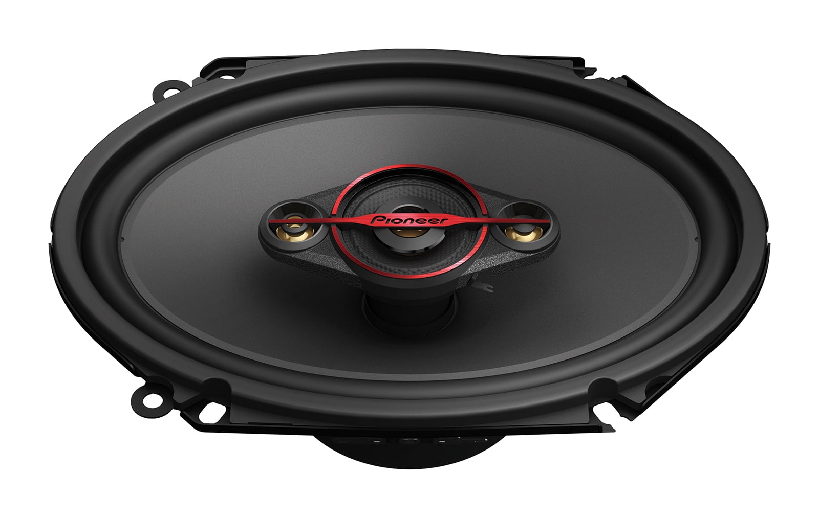 Pioneer TS-801M 6" x 8" 4-Way Coaxial Car Stereo Speakers, Full Range 350W Max Power, Easy Install (Pair)