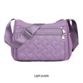 thumbnail image 4 of kurtrusly Premium Crossbody Bag Large Capacity For Various Occations Premiun Gift Messenger Bag Multipurpose light purple 1Set, 4 of 6