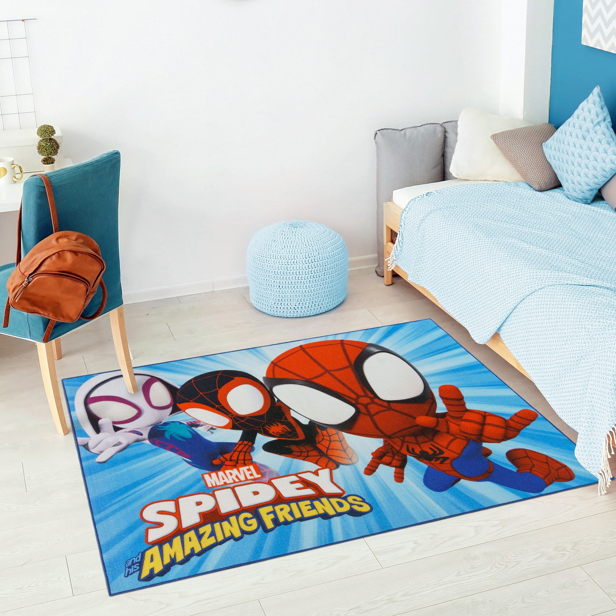 Disney Marvel Spidey and his Amazing Friends Oversized Rug, 54"x78"