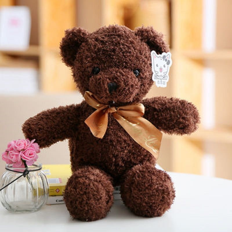 Small Teddy sweater bear Big Bear plush toy cute hug Bear Press bed Doll Doll wholesale Walmart