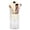 White, variant on JessLab White Makeup Brush Holder, 4 Compartments Vanity Organizer with Pop-Up Lid