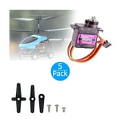 5PCS 9g Moto Servo Micro Metal Gear for Boat Car Plane RC Helicopter Arduino