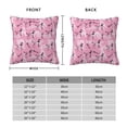 thumbnail image 2 of Yiaed Cartoon Poodle Dog Print Pillow Covers Super Soft Decorative Square Throw Pillow Covers Case Cushion Covers for Sofa Couch Bedroom Car Decor（No pillow core）-26"x26", 2 of 7