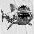 thumbnail image 2 of Great White Shark T-Shirt Shark Teeth Attack Jaw Tee for Men Women, 2 of 3
