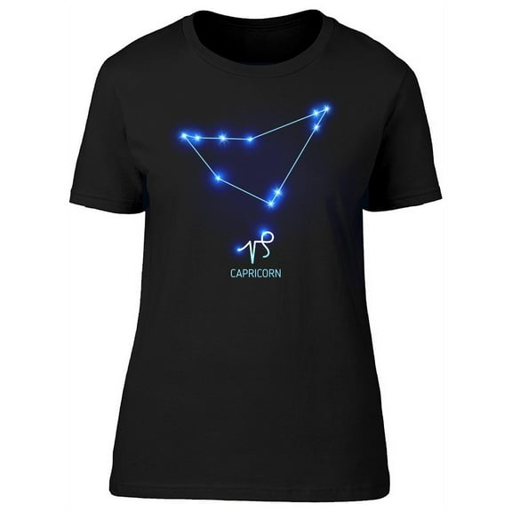Zodiac Constellation: Capricorn T-Shirt Women -Image by Shutterstock,  XX-Large