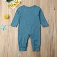 thumbnail image 5 of 0-24M Infant Baby Girl Set 3M 6M 12M 24M Casual Romper Cotton Blend Letter Printing Jumpsuit Baby Girl Boy Autumn Outfits, 5 of 7