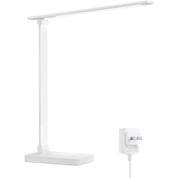 Lepro LED Desk Lamp 9.5W 800lm, Metal Desk Light for Home Office, White