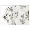 thumbnail image 4 of LA LEELA Men's Hawaiian Shirts Aloha Beach Shirts Casual Short Sleeve Button Up Shirt Men L Palm Tree, White Summer Vacation Holiday, 4 of 5