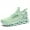 Green, variant on DaoLxi Men's Shoes Platform Mesh Slip-on Air Cushion Sneakers Lightweight