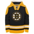 thumbnail image 2 of Youth David Pastrnak Black Boston Bruins Ageless Must-Have V-Neck Name & Number Pullover Hoodie, 2 of 3