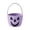 Purple, variant on Halloween Candy Basket Woven Bin with Handles, Cute Candy Bowl for Outdoor Storage Home Organizer, Soft Basket to Fill, Decorative Container for Daily Use and Gift Giving, Fall Decor for Home